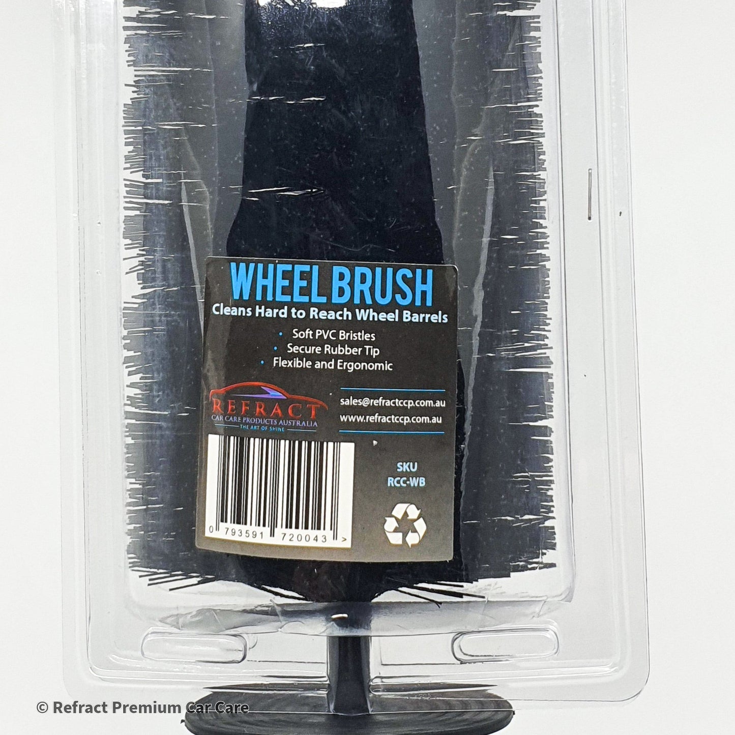 Refract Premium Car Care Products Refract Wheel Cleaning Bristle Brush $9.95