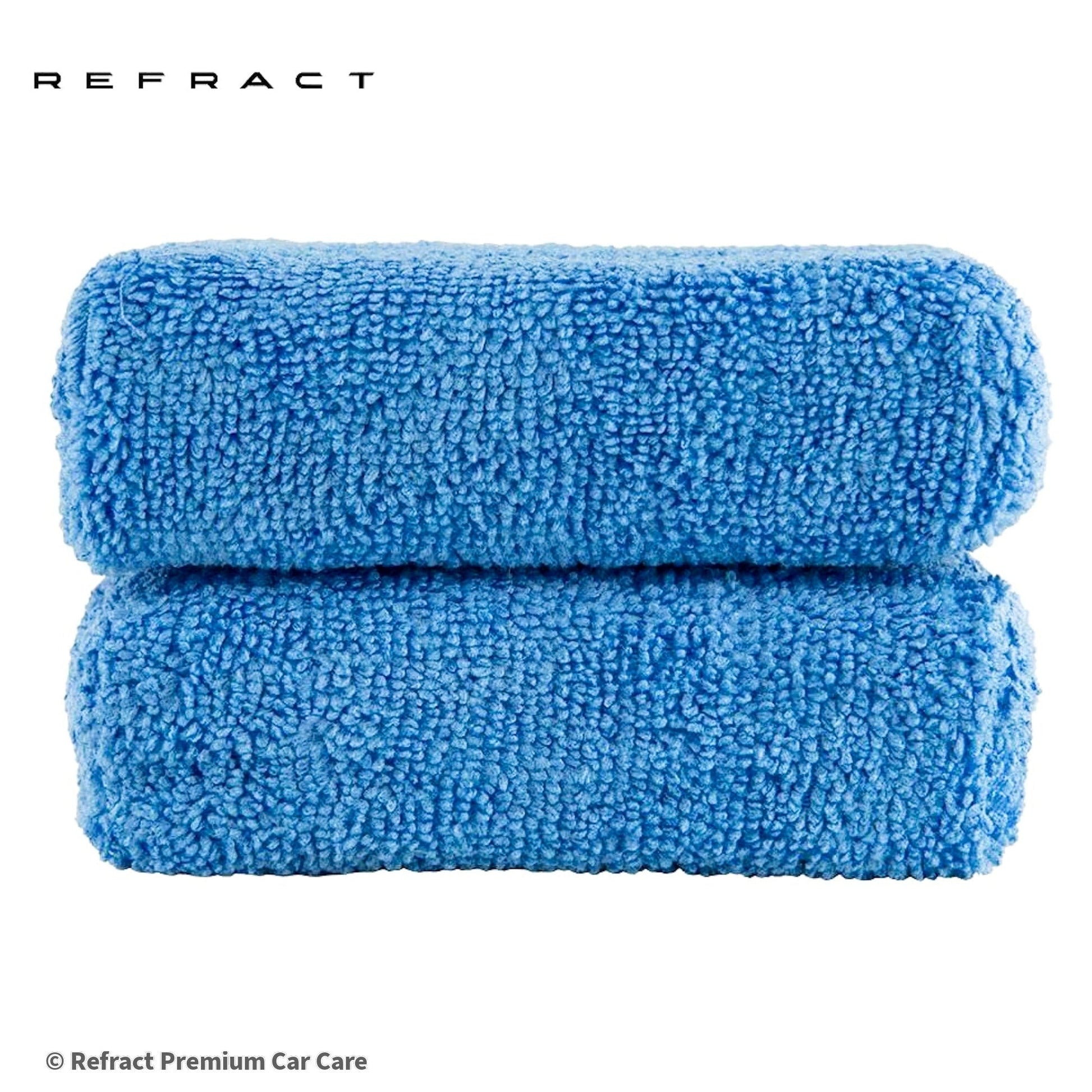 Refract Premium Car Care Products Microfiber Applicator Wax & Sealant Pads - Twin Pack $11.95