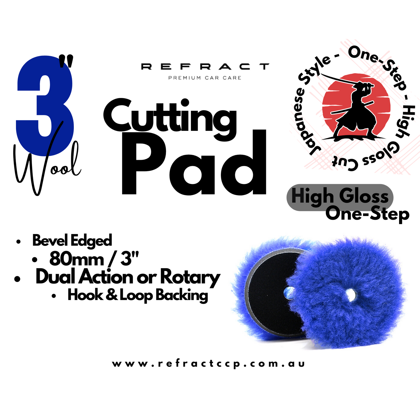 Heavy Cut Wool Pads - Japanese long Wool Style