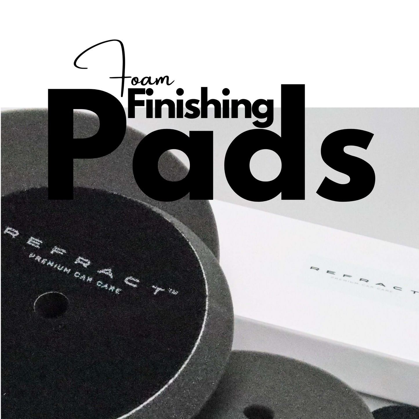 Black Foam Finishing Pads