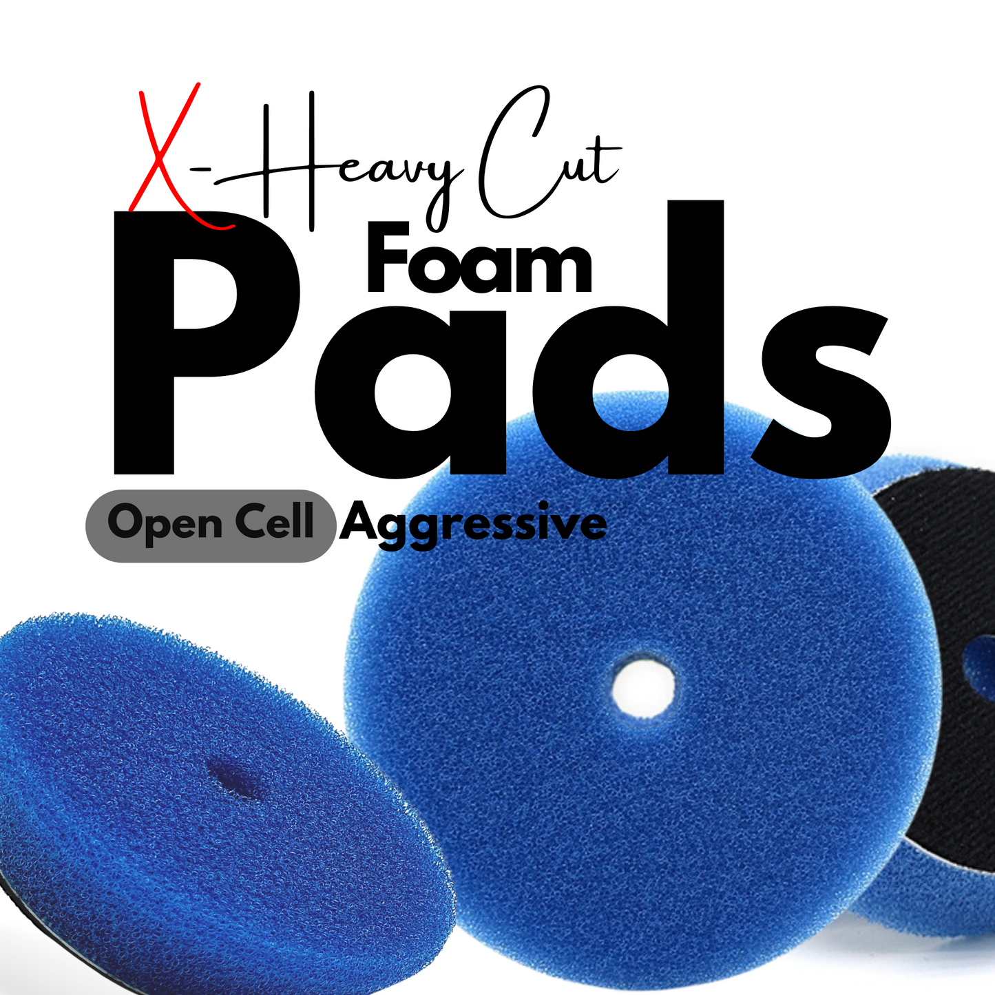 Blue Foam X-Heavy Cutting Pads - Open Cell