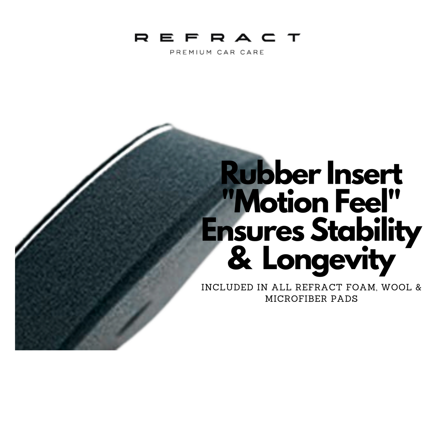 Black Foam Finishing Pads