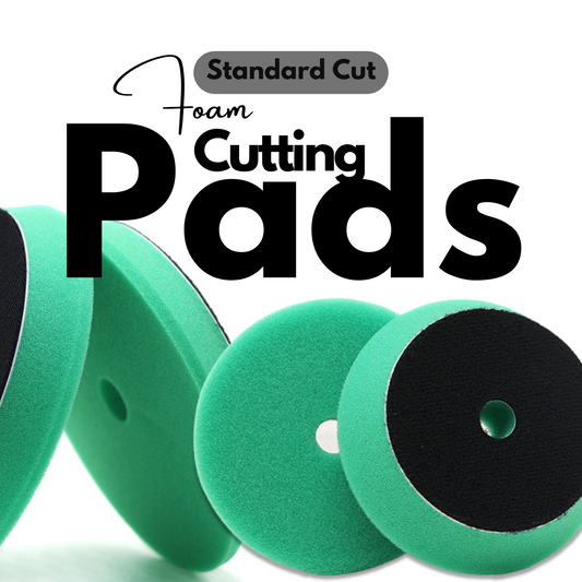 Green Foam Cutting Pads - Standard Cut