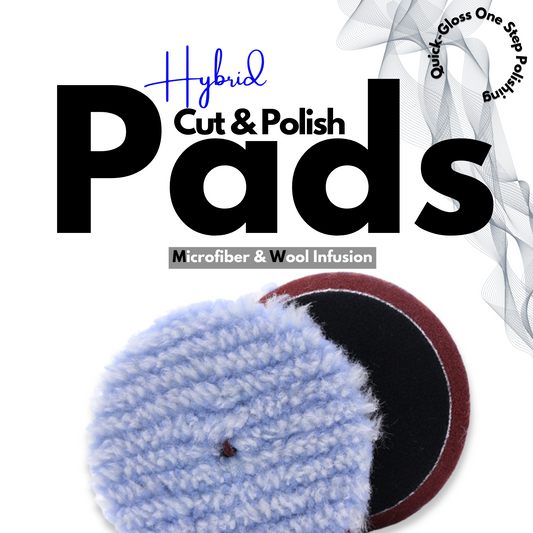 Microfiber Hybrid One-Step Polishing Pads