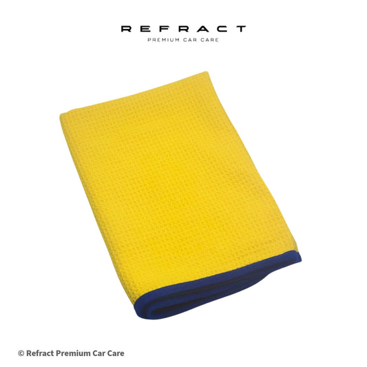 Refract Premium Car Care Products Refract Pro-Glass Microfiber Waffle Towels  - Twin Pack $12.95