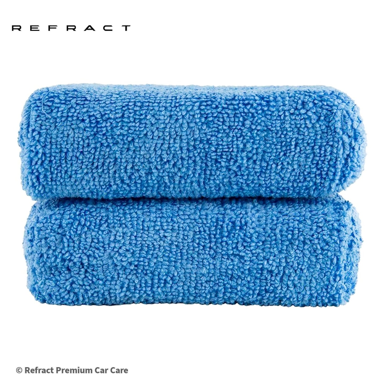 Refract Premium Car Care Products Microfiber Applicator Wax & Sealant Pads - Twin Pack $11.95