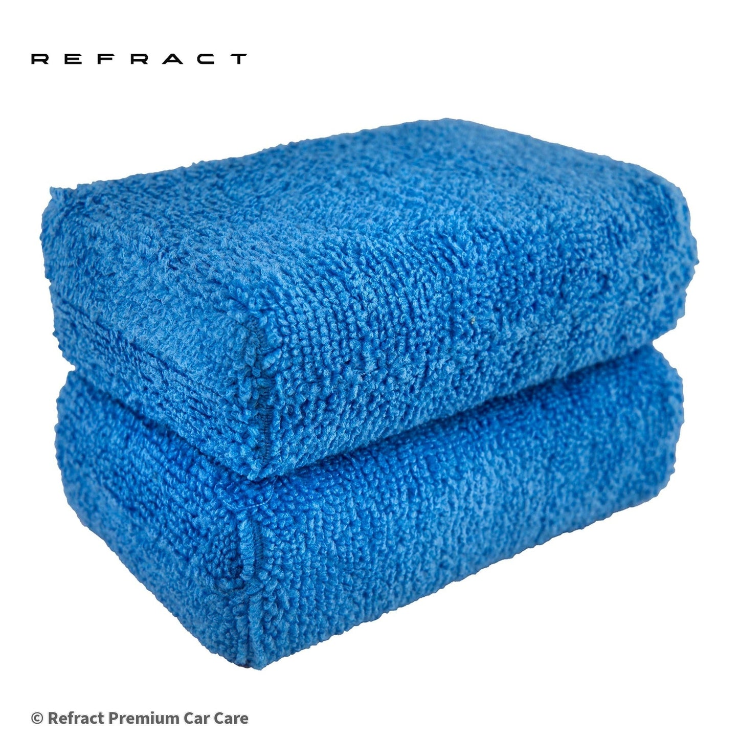 Refract Premium Car Care Products Microfiber Applicator Wax & Sealant Pads - Twin Pack $11.95