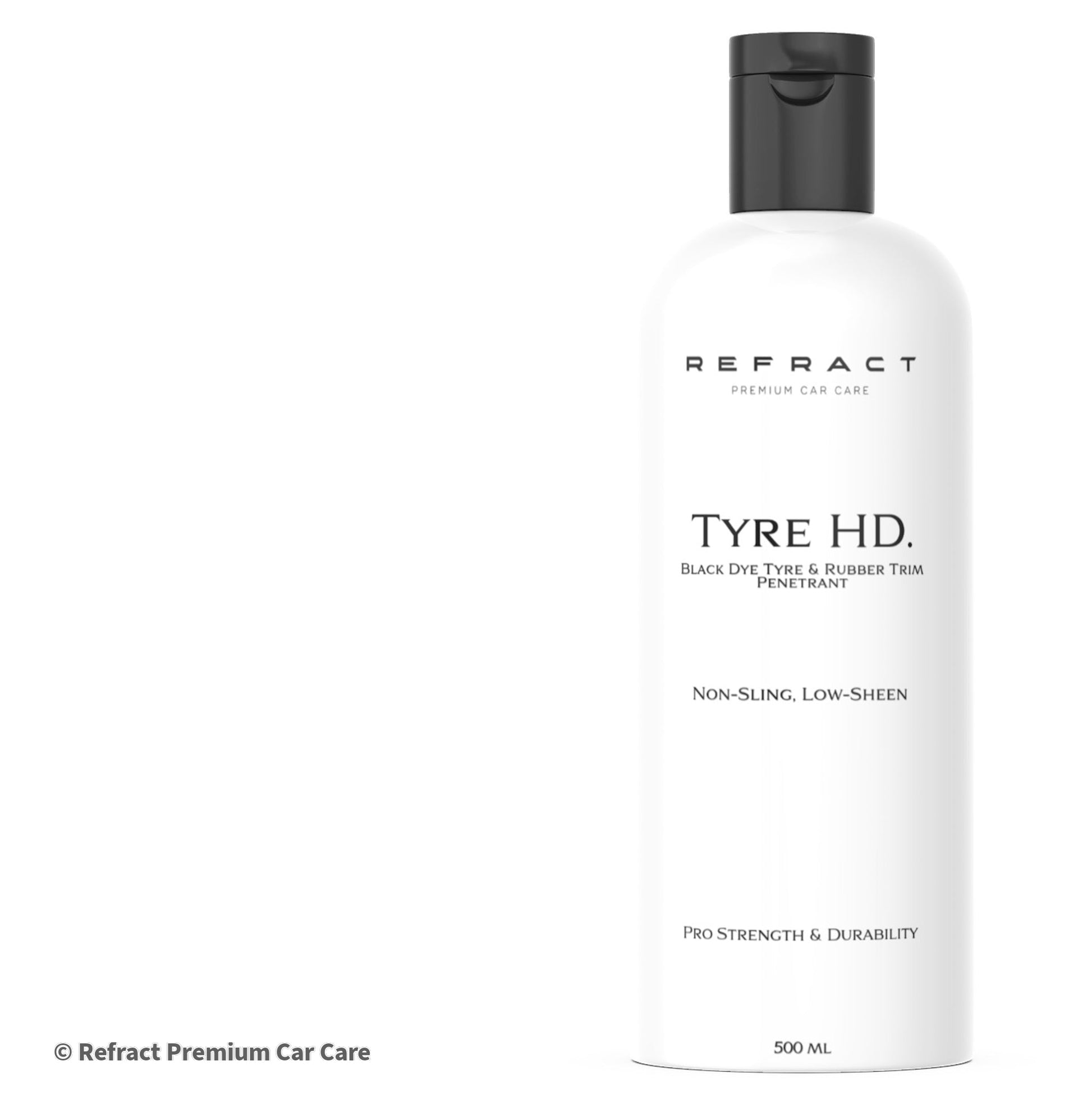 Refract Premium Car Care Products Refract Tyre HD -  Black Dye Tyre & Rubber Trim Penetrant $29.95