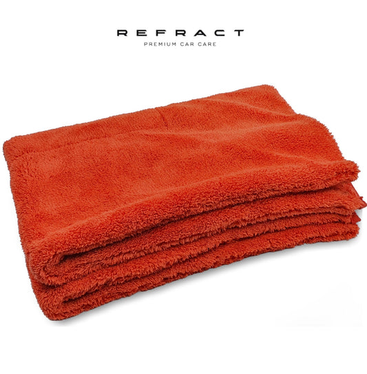 Refract Premium Car Care Products REFRACT Big Red - Large Thick Plush Polish, Sealant & Wax Microfiber Removal Towel $23.95