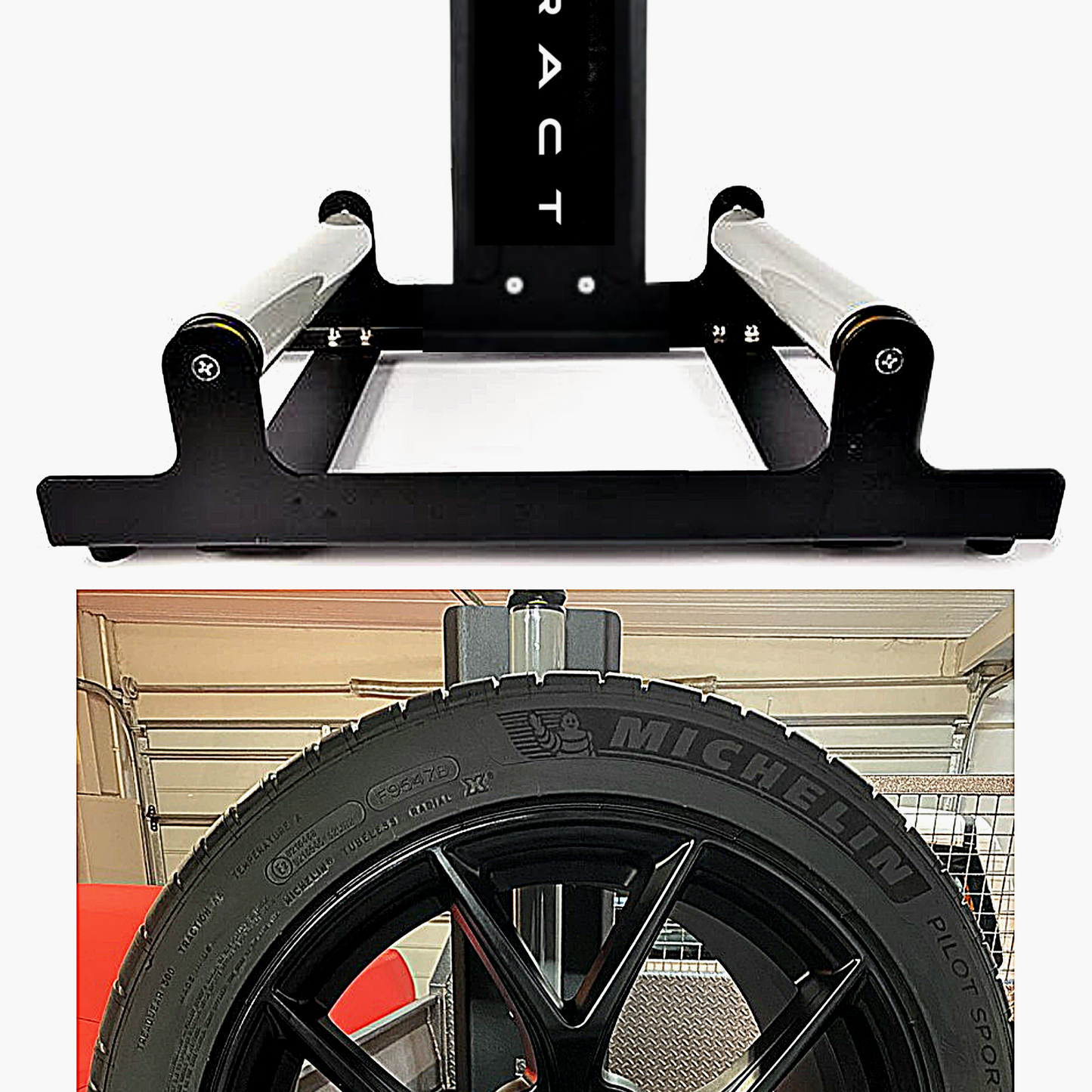 Refract Premium Car Care Products REFRACT Pro Wheel & Tyre Cleaning & Coating Rotating Stand $329.95