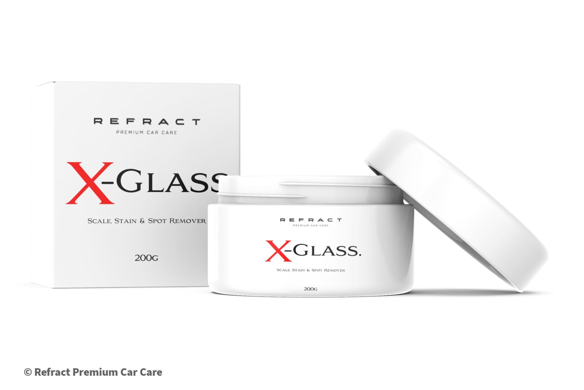Refract Premium Car Care Products Refract X-Glass - Bore Water Stain & Heavy Scale Spot Remover Kit $129.95