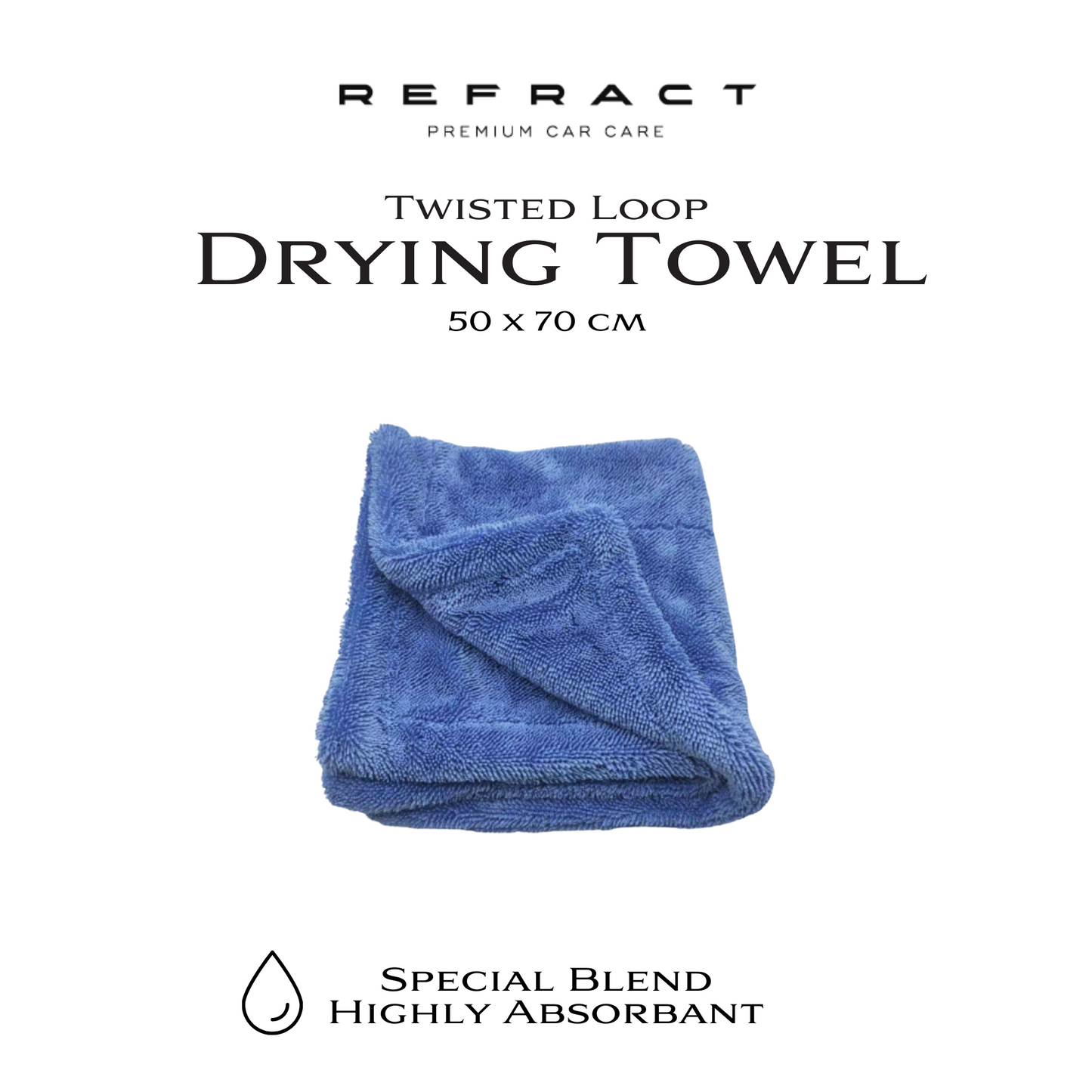 REFRACT Pro Dry - Twisted Loop Rapid Drying Towels